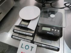 LOT including assorted items; STARFRIT, TAYLOR scales (qty 5)