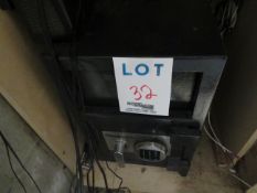 SENTRY safe - no key or combination - sold as is approx. 13"w x 14"d x 18"h