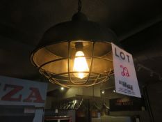 Light fixtures (qty 3)
