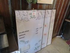 Menu signs approx. 27"x48"