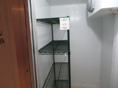 Stainless steel shelving approx. 47"w x 18"d x 71"h