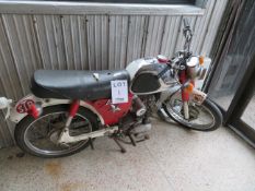 YAMAHA deluxe antique (collector) motorcycle
