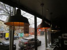 Light fixtures (qty 4)