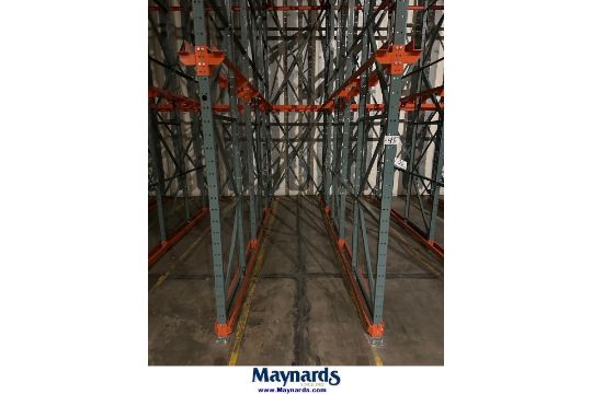 7 section pallet racking three tier adjustable pallet storage rack system - Image 2 of 2