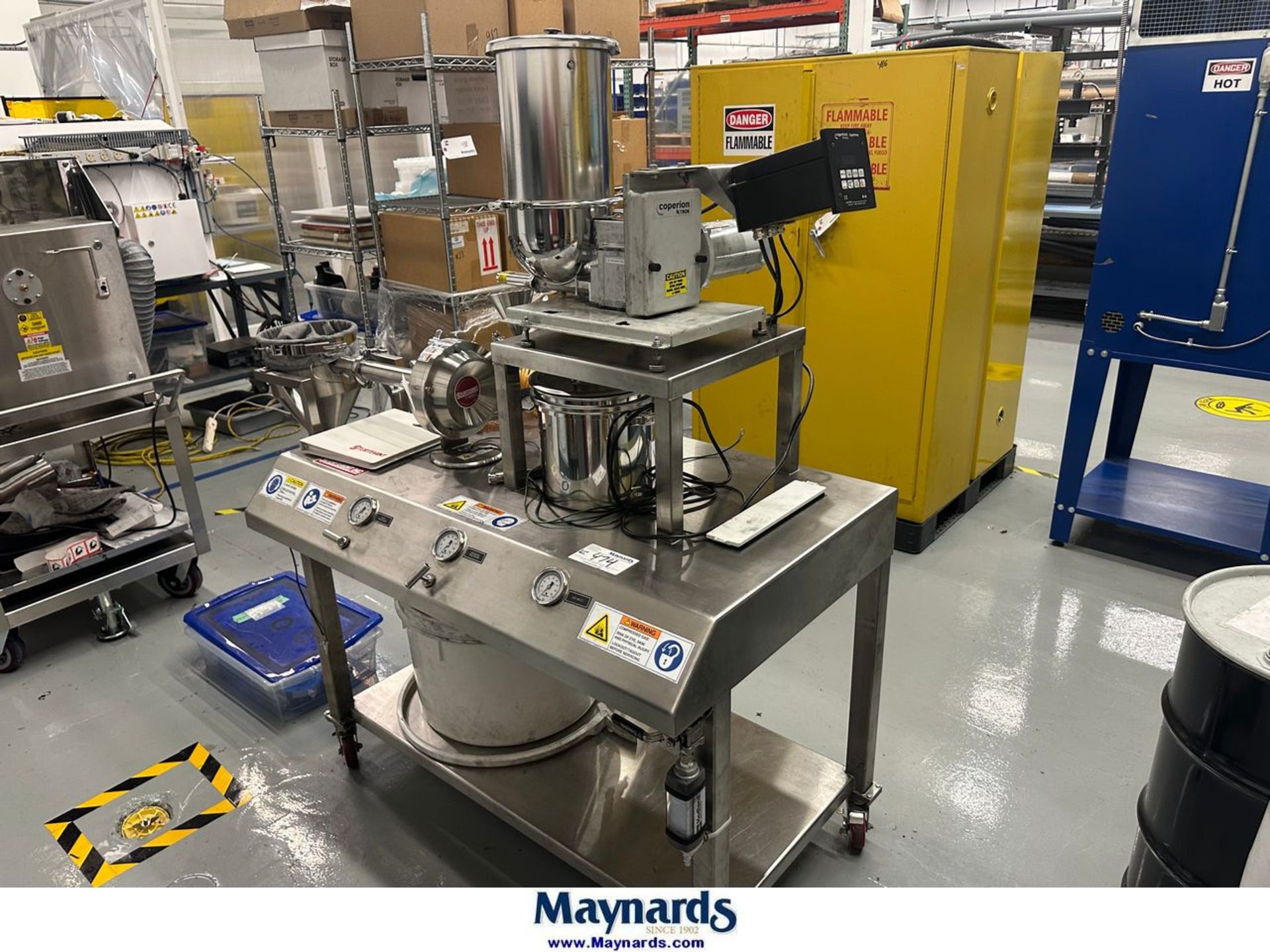 Sturtevant OMC Micronizer open manifold design 2