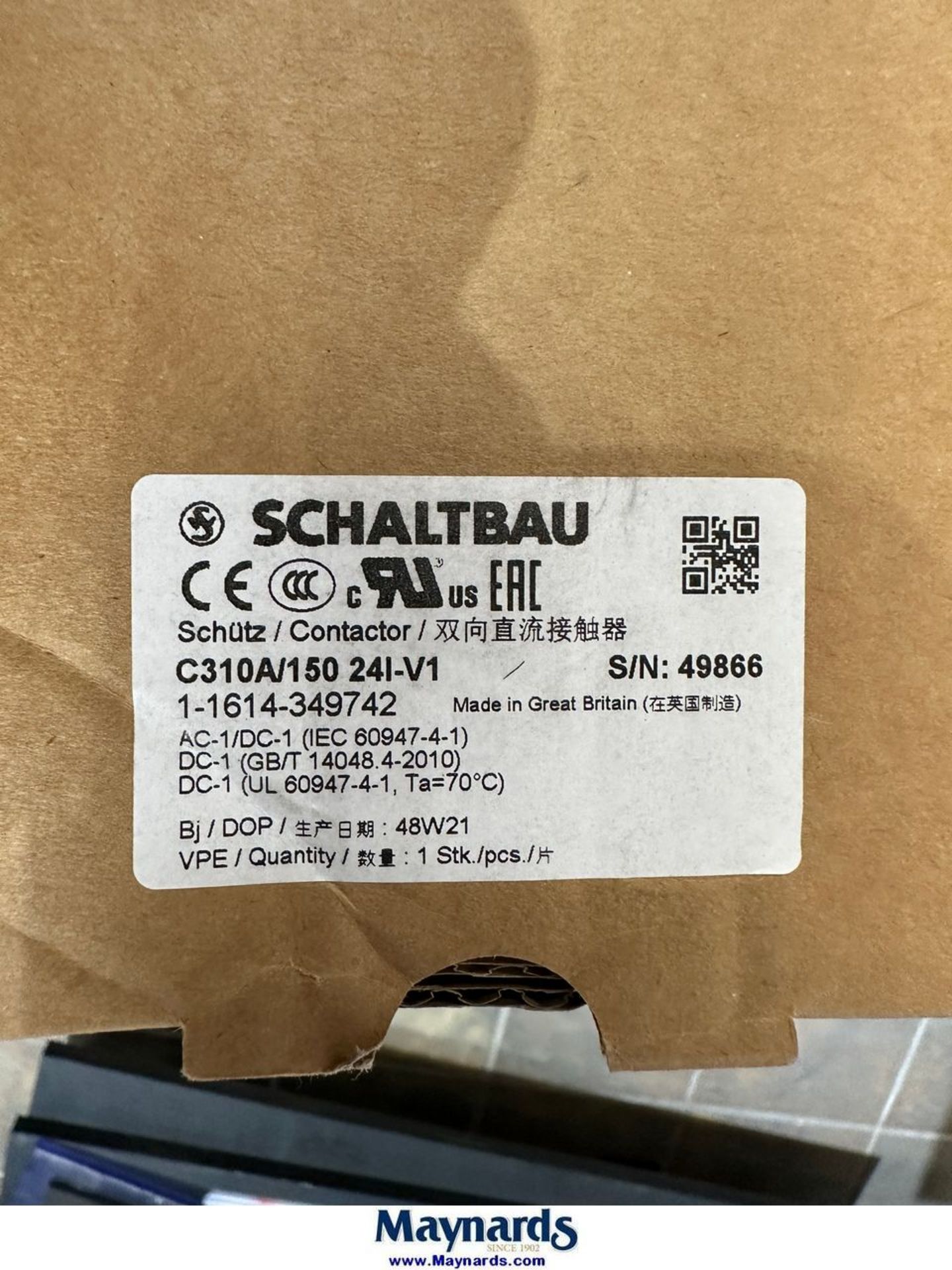 (9) Schaltbau C310A/150 241-V1 - new