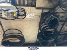 lot V-belts on wall