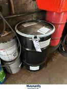 remaining drum of solvent