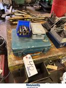 Makita drill with bits