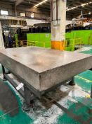 9' x 5' Granite Surface Plate with Stand