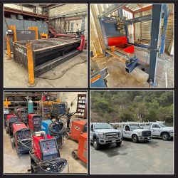 Complete Structural Steel Fabrication Facility