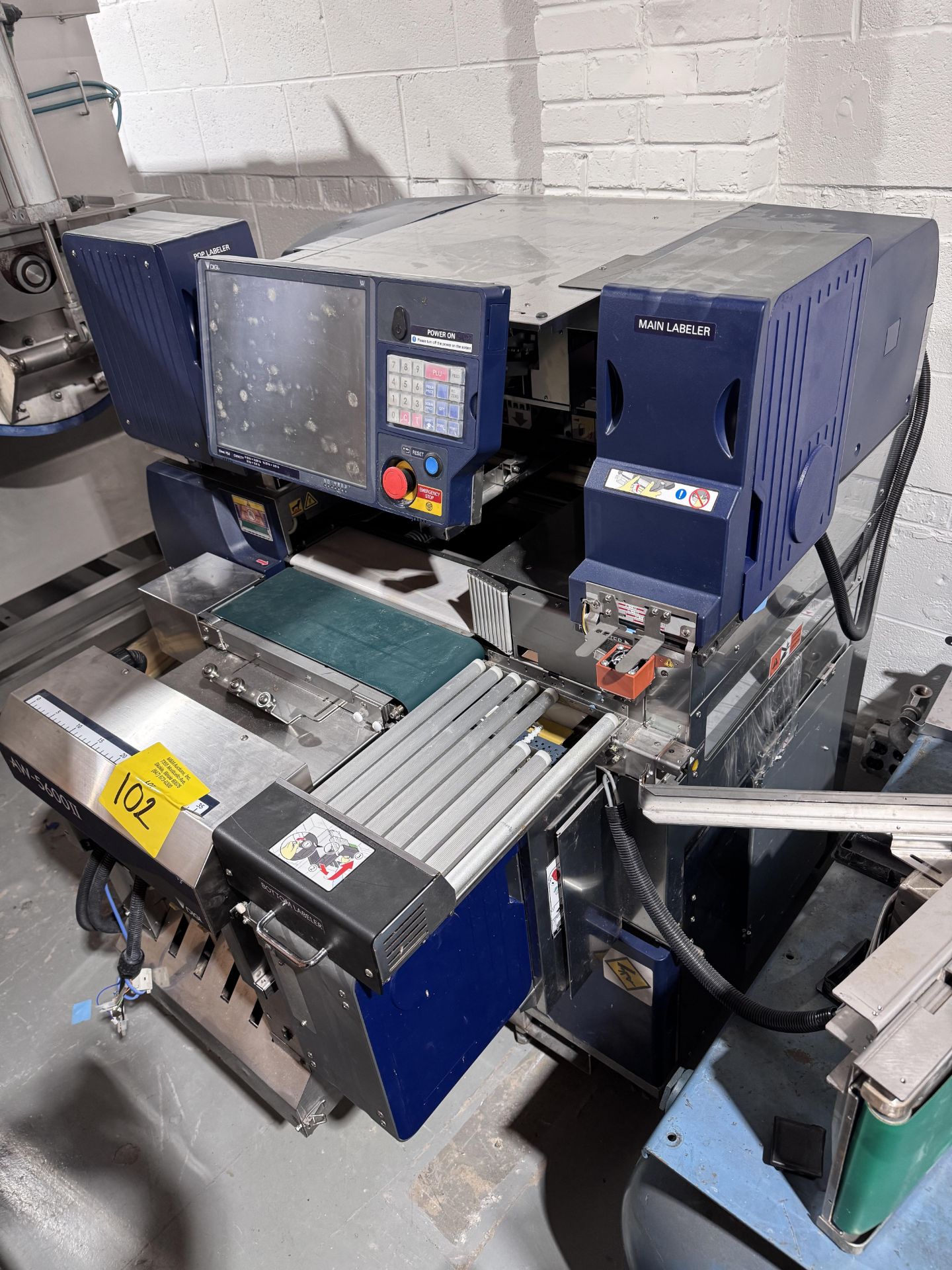 Digi Europe, Mdl. AW-4600 Overwrap Packaging Machine, 208/240V/3PH/60Hz ...