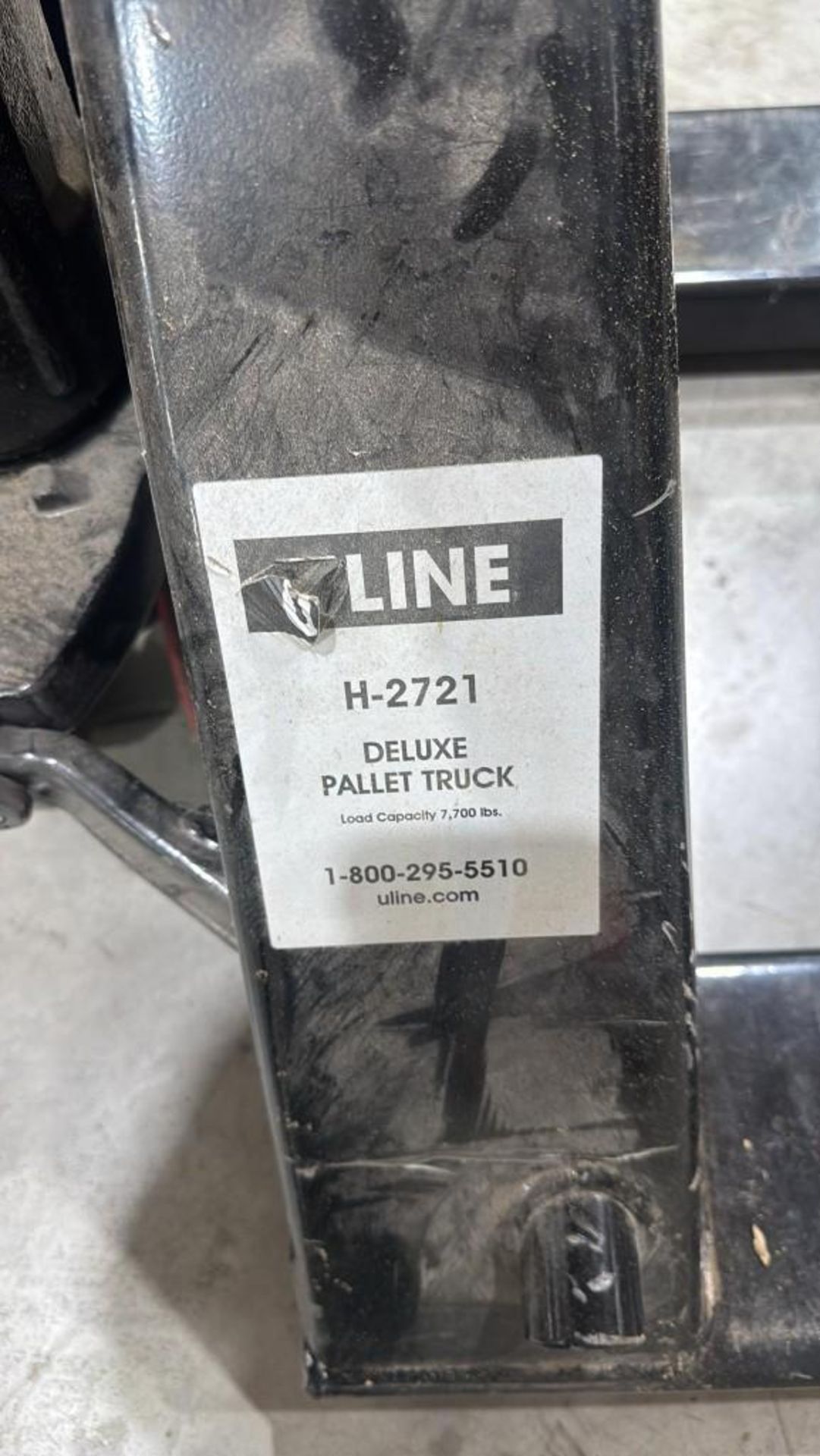 ULine Manual Pallet Jack For rigging and removal contact NSC, 402-540 ...
