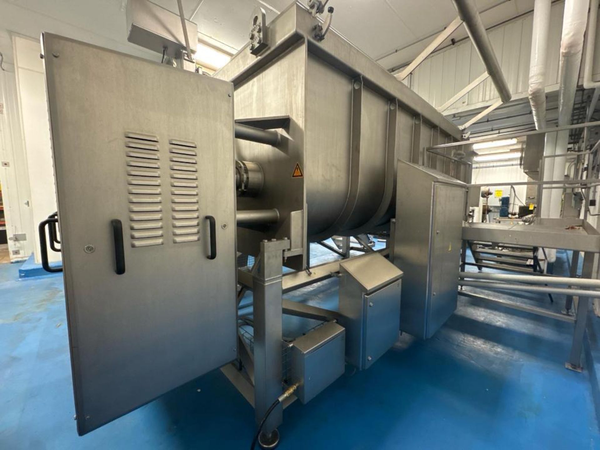 Inotec Ribbon Mixer, Mdl. IMS 4500, 9,000 Lb. Capacity with integrated ...