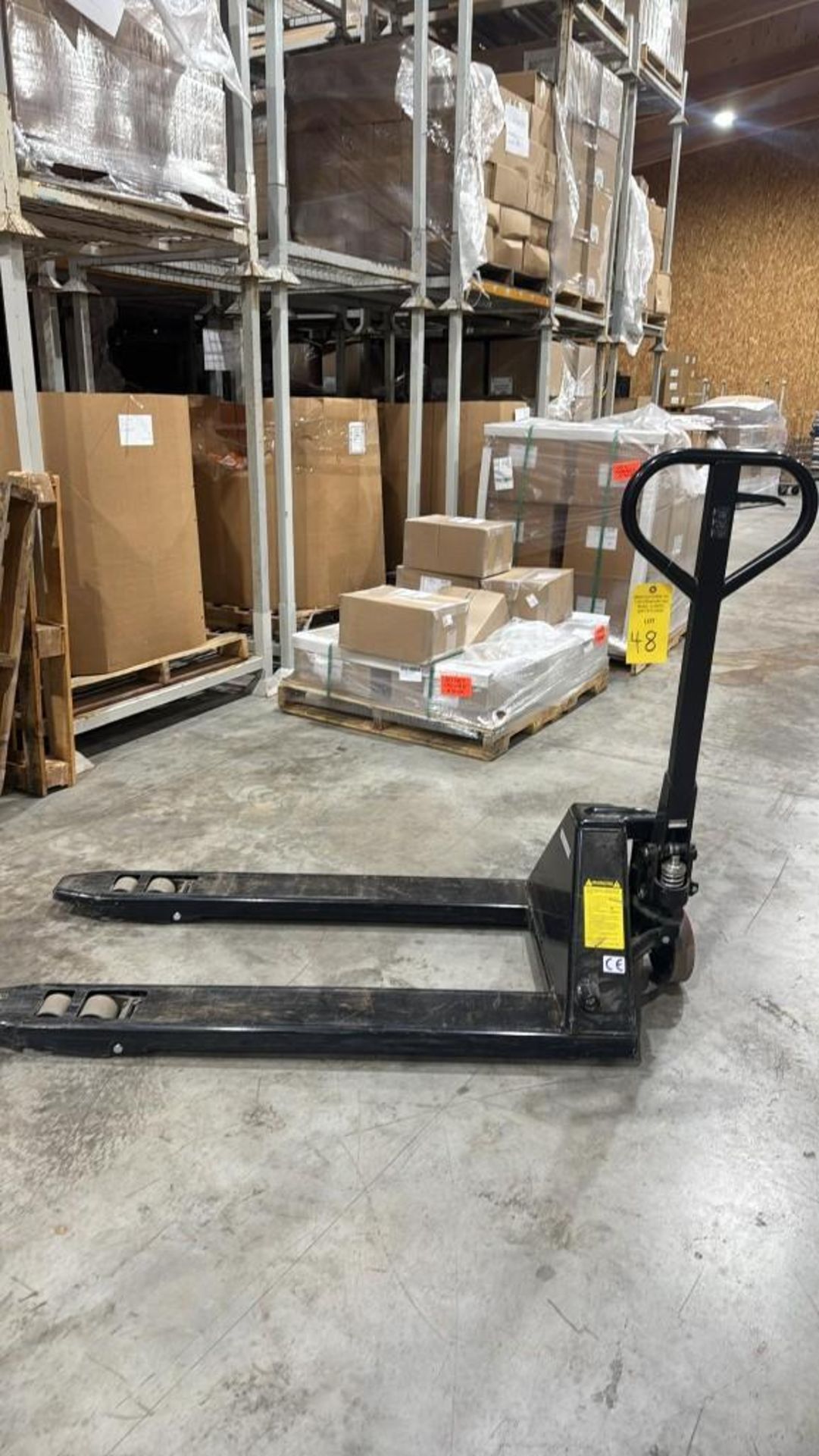 ULine Manual Pallet Jack For rigging and removal contact NSC, 402-540 ...