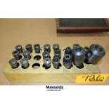 LOT OF ASSORTED SIZED COLLET SET