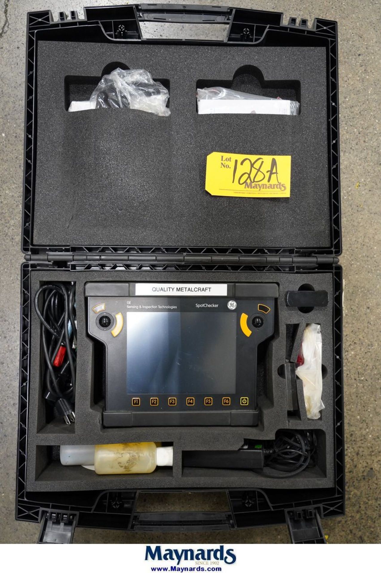 GE L2LOF PORTABLE SPOT WELDING TESTER SPOT CHECKER 15 VOLT DC, 22W, S/N ...