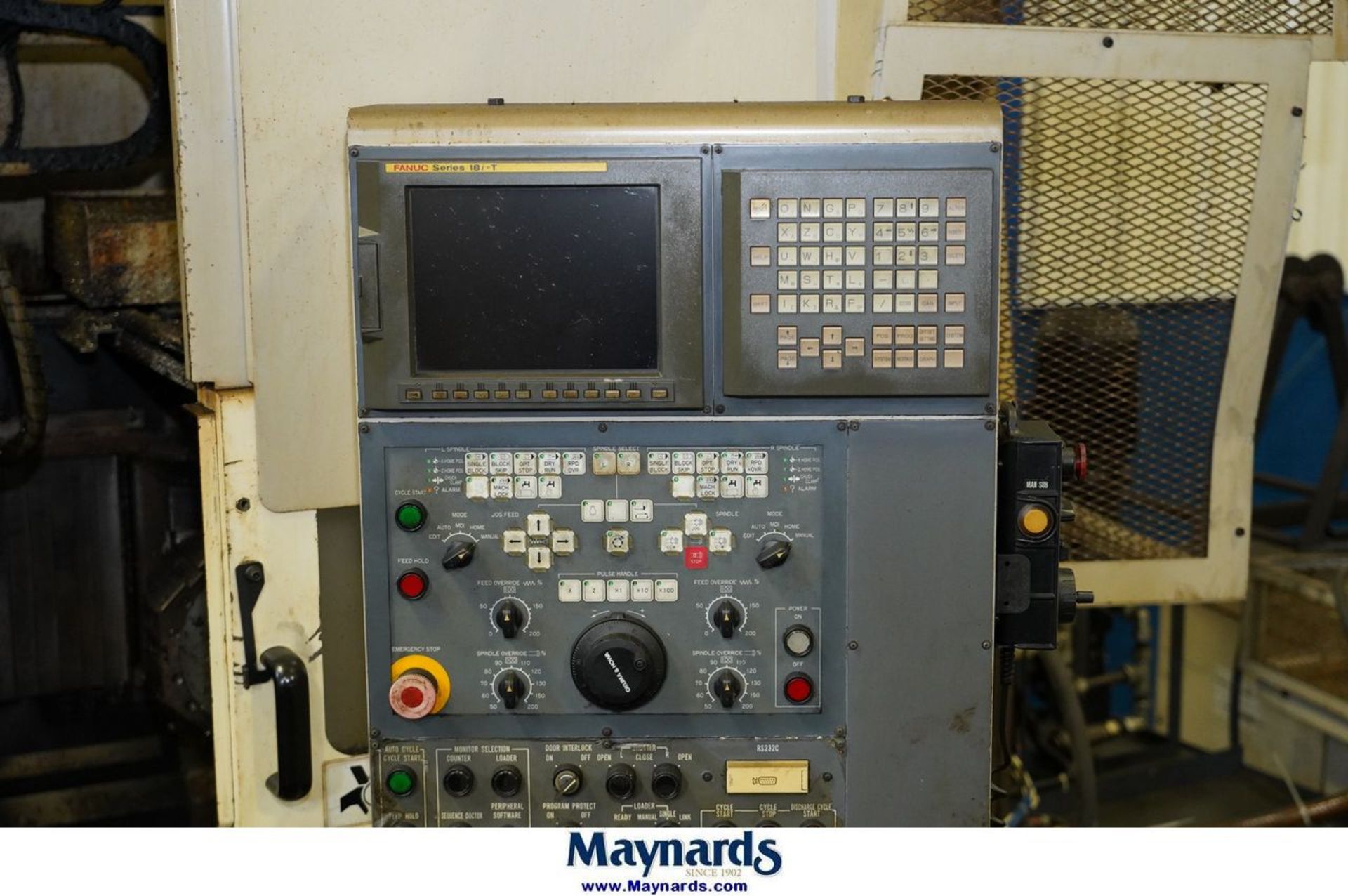 Okuma & Howa 2SF-15HG Twin-Spindle, Dual-Turret CNC Horizontal Turning ...