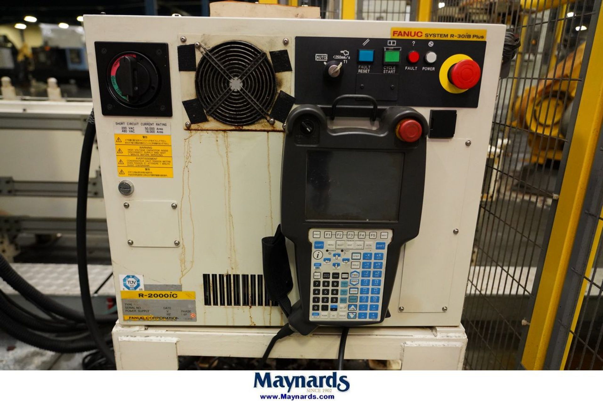 (1) 2019 Fanuc R-2000iC 165F Robot, Controller and Conveyor System Cell ...