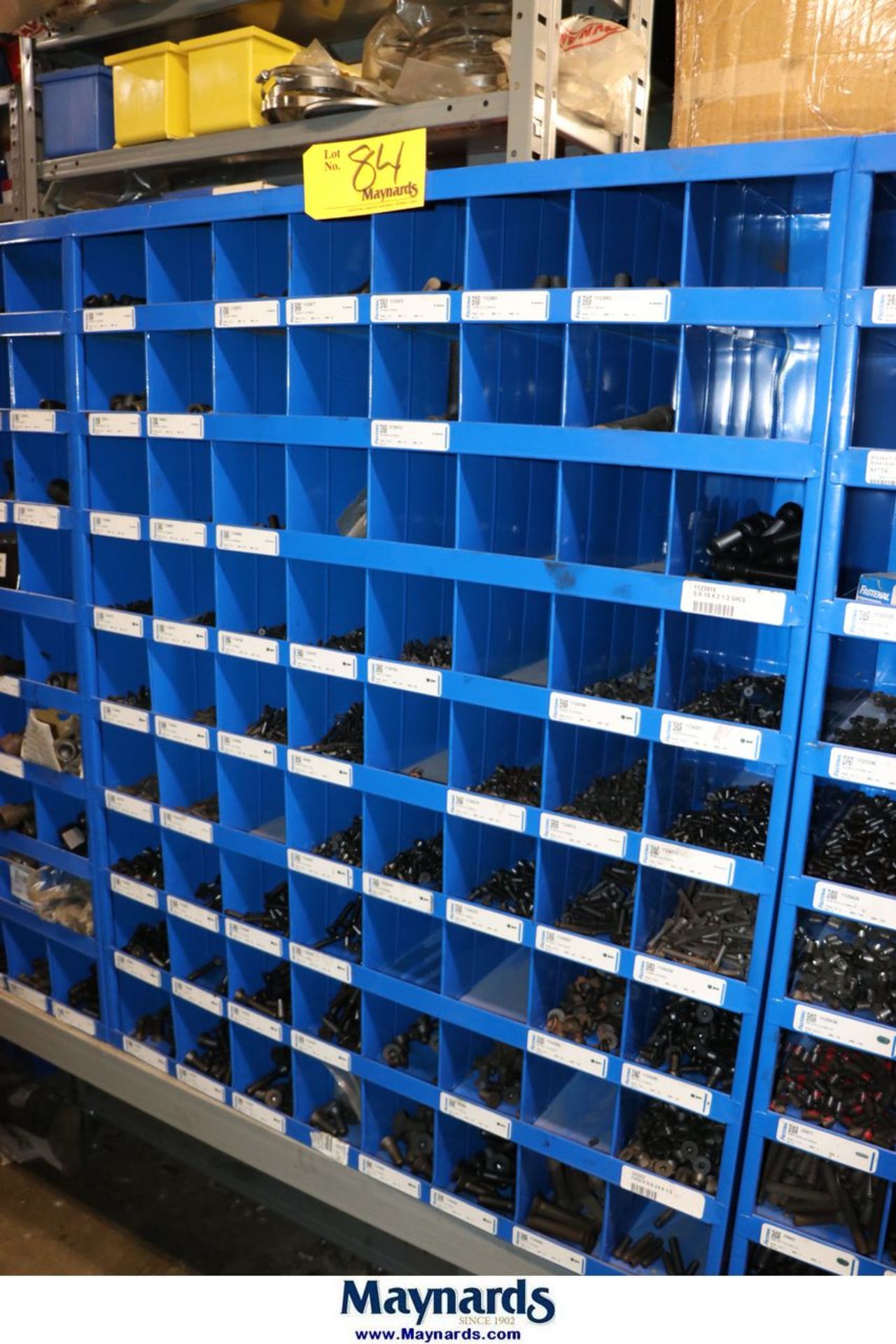 Fastenal Multi-Bin Small Parts Organizer With Contents 34