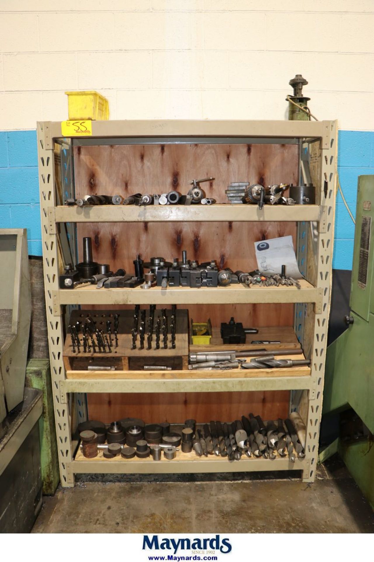 Lot Of Assorted Lathe Tooling To Include Drill Bits, Collets, Tool ...