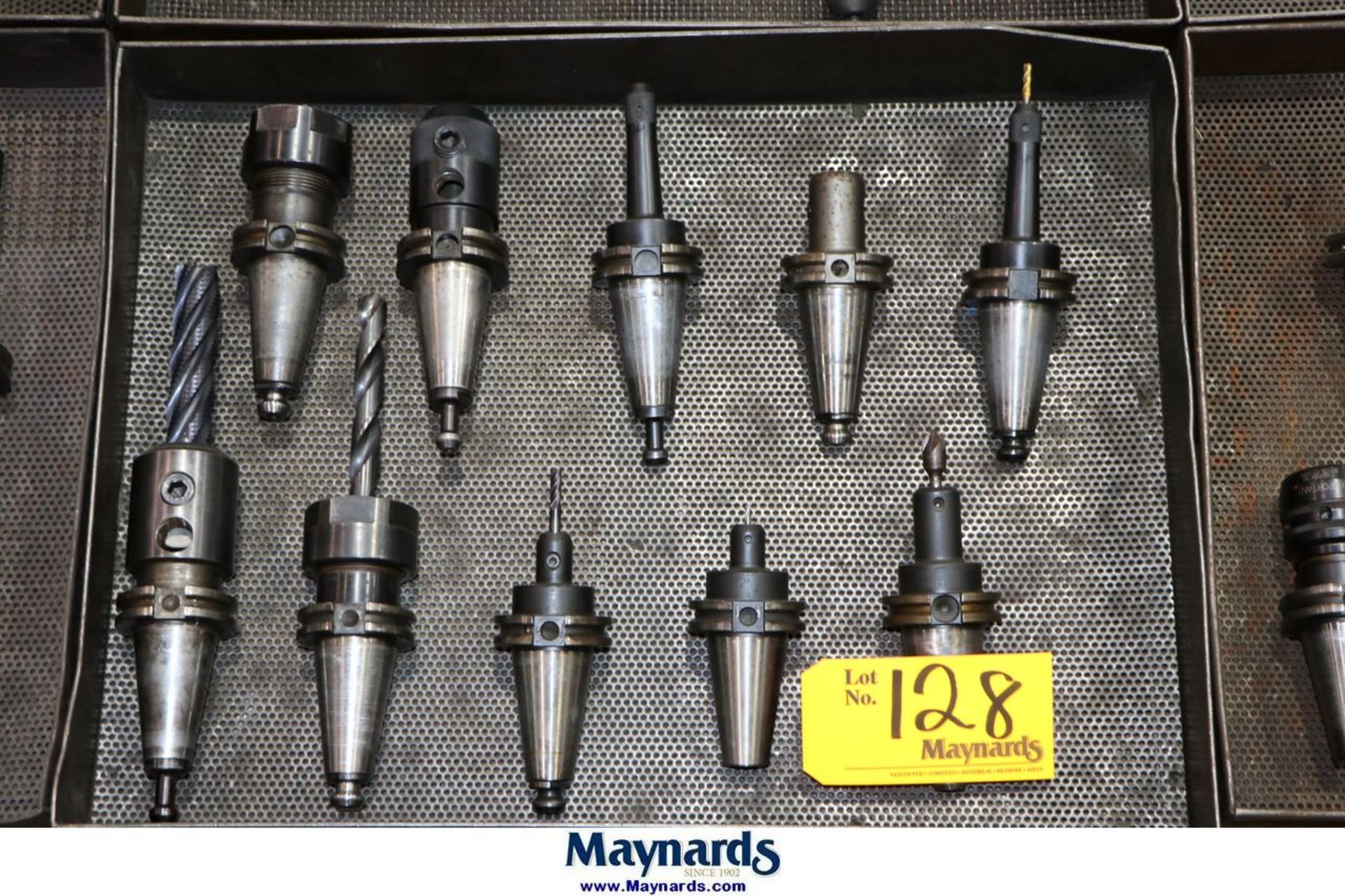 Lot Of (10) Cat40 Tool Holders