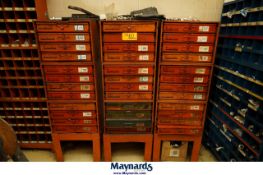 (3) Dyna Systems Upright Parts Storage Cabinets