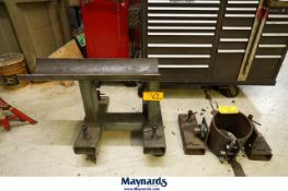 Custom Rolling Pipe Stand with Forklift Grabs and Forklift Pipe Lift