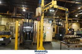 2003 Desma .400 ZO B750 500 Ton Vertical Rubber Injection Molding Machine