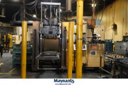 2003 Desma 968.400 ZO B750 500 Ton Vertical Rubber Injection Molding Machine