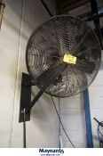 (2) 32'' Shop Fans in Tool Room
