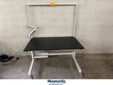 Mobile Workstation (5' W x 38-1/2" D x 73-1/2" Overall Height)