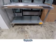 Uline S/S Table (5' W x 30" D x 35-1/4" High)