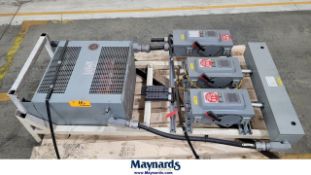 3 SquareD heavy duty safety switches w/ MDIH63A4 Transformer