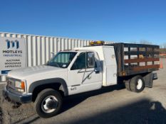 2000 GMC Sierra 3500 4x4 Stakebody Truck