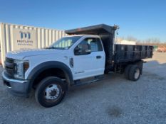 2018 Ford F550 XL Super Duty 4x4 Dump Truck