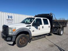 2011 Ford F550 Super Duty 4x4 S/A Dump Truck