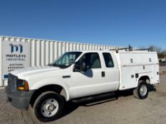 2006 Ford F350XL 4x4 Extended Cab Service Truck