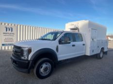 2019 Ford F550 XL 4x4 Crew Cab Service Truck