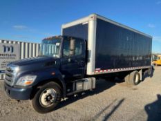 2015 Hino 268 24 S/A Box Truck