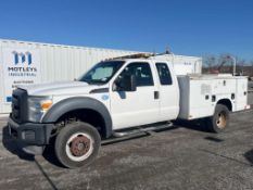 2012 Ford F450 XL Super Duty 4x4 Extended Cab Utility Truck