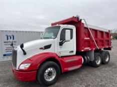 2016 Peterbilt 579 12' T/A Dump Truck