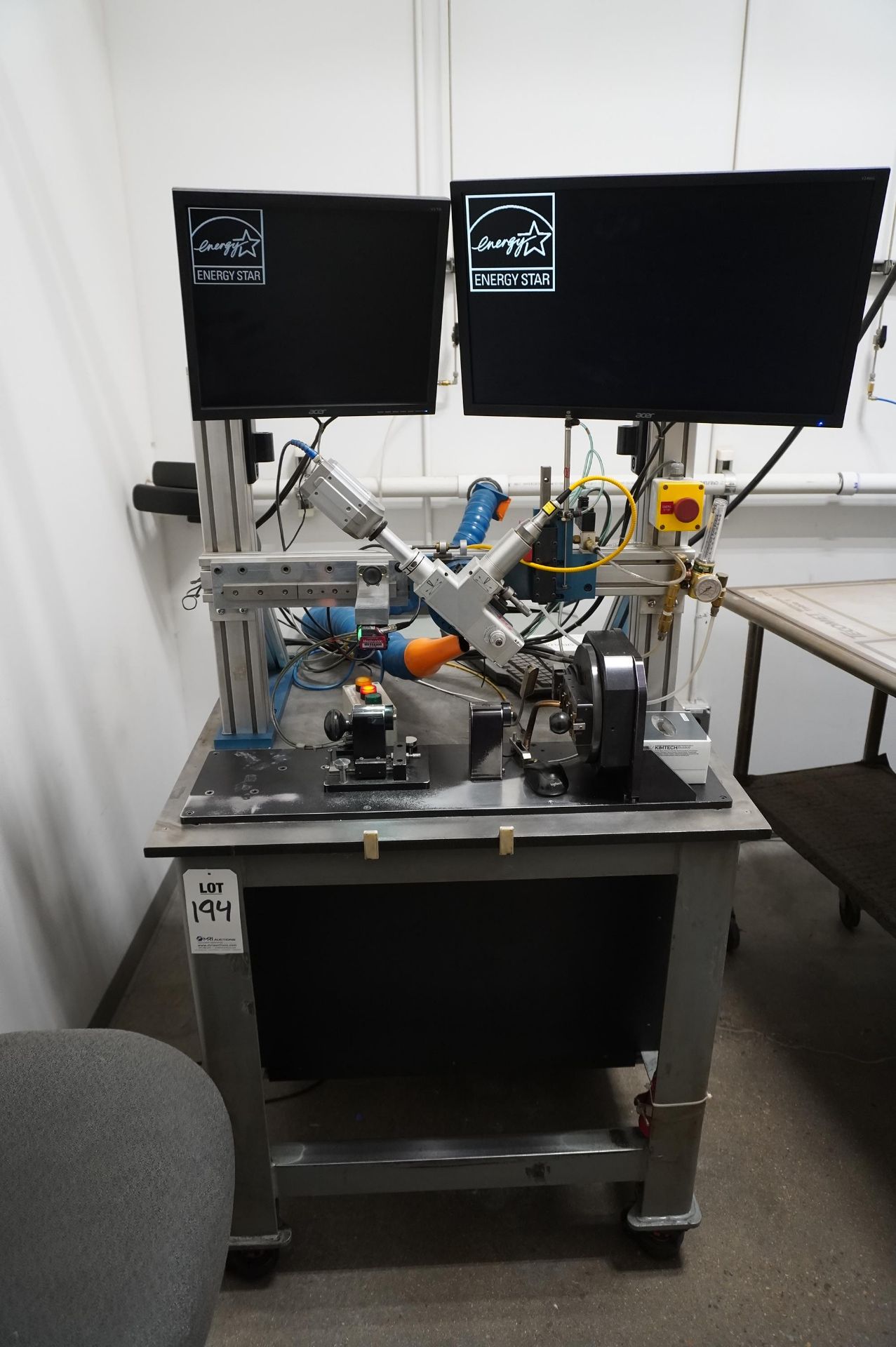 LASER MECH LASER WELDING STATION WITH CNC COMPUTER WITH VOYTEK SOFTWARE ...