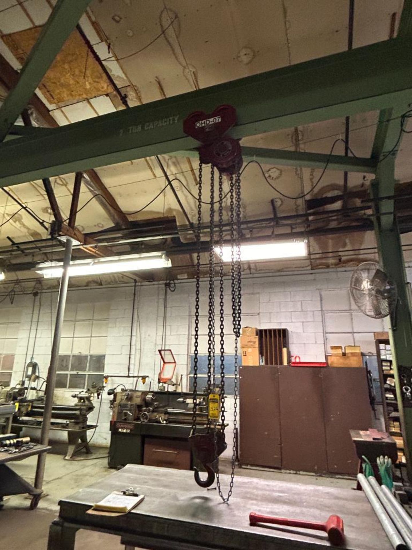 Chester Zephyr 5-Ton Manual Chain Hoist (Location: 202 4th Ave NE, Spring Grove, MN 55974) - Image 2 of 2