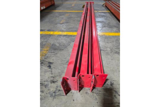 (7x) Teardrop Step Beams, 96" L x 4" T, 2/3-Pin ($5 Loading fee will be added to buyer's invoice) - Image 2 of 12