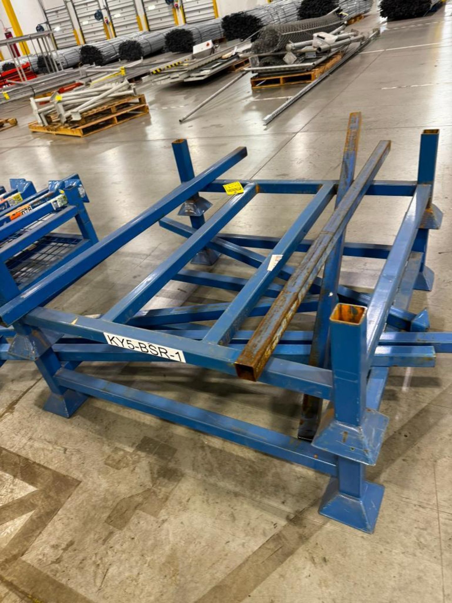 Loading Rack Stacking 2 Tanks { Group of lots: 219, 220 (P) } (2x) Blue Stack Racks, 48