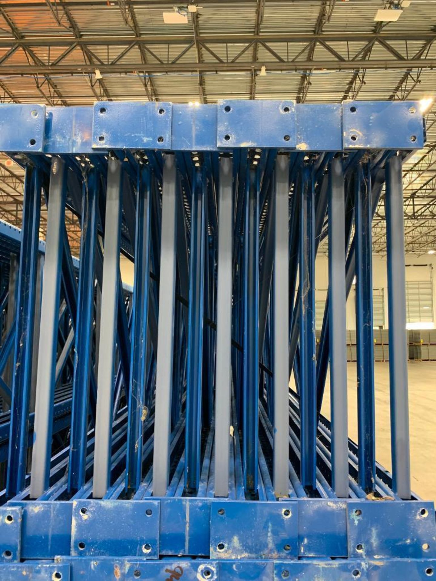 Hannibal Racking Catalog { Choice of lots: 75 (P) } (28x) Hannibal HS-14 Teardrop Pallet Rack ...