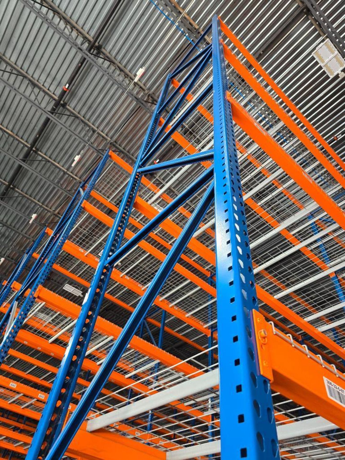 Hannibal Racking Catalog { Choice of lots: 75 (P) } (28x) Hannibal HS-14 Teardrop Pallet Rack ...
