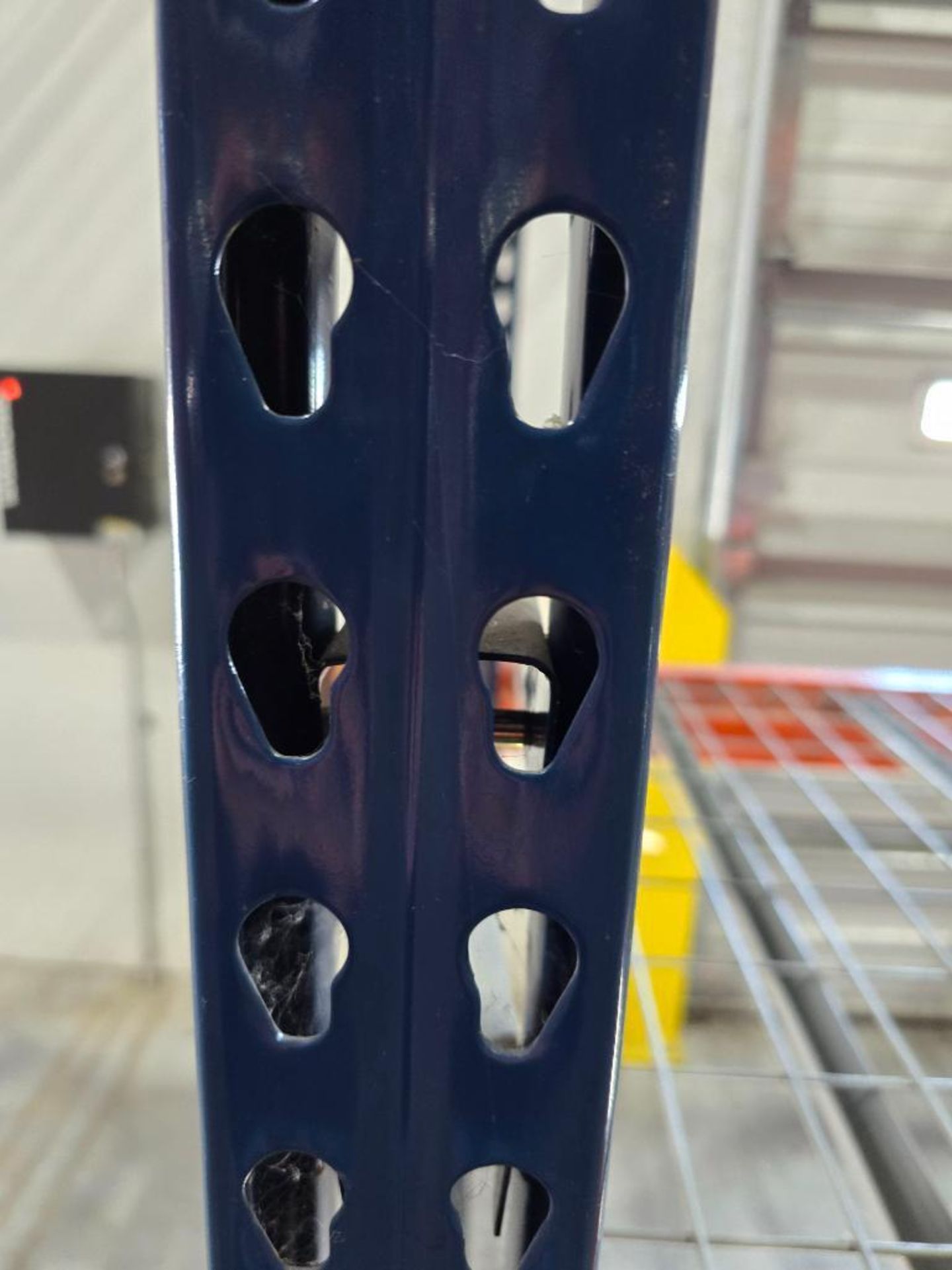 Hannibal Racking Catalog { Choice of lots: 75 (P) } (28x) Hannibal HS-14 Teardrop Pallet Rack ...