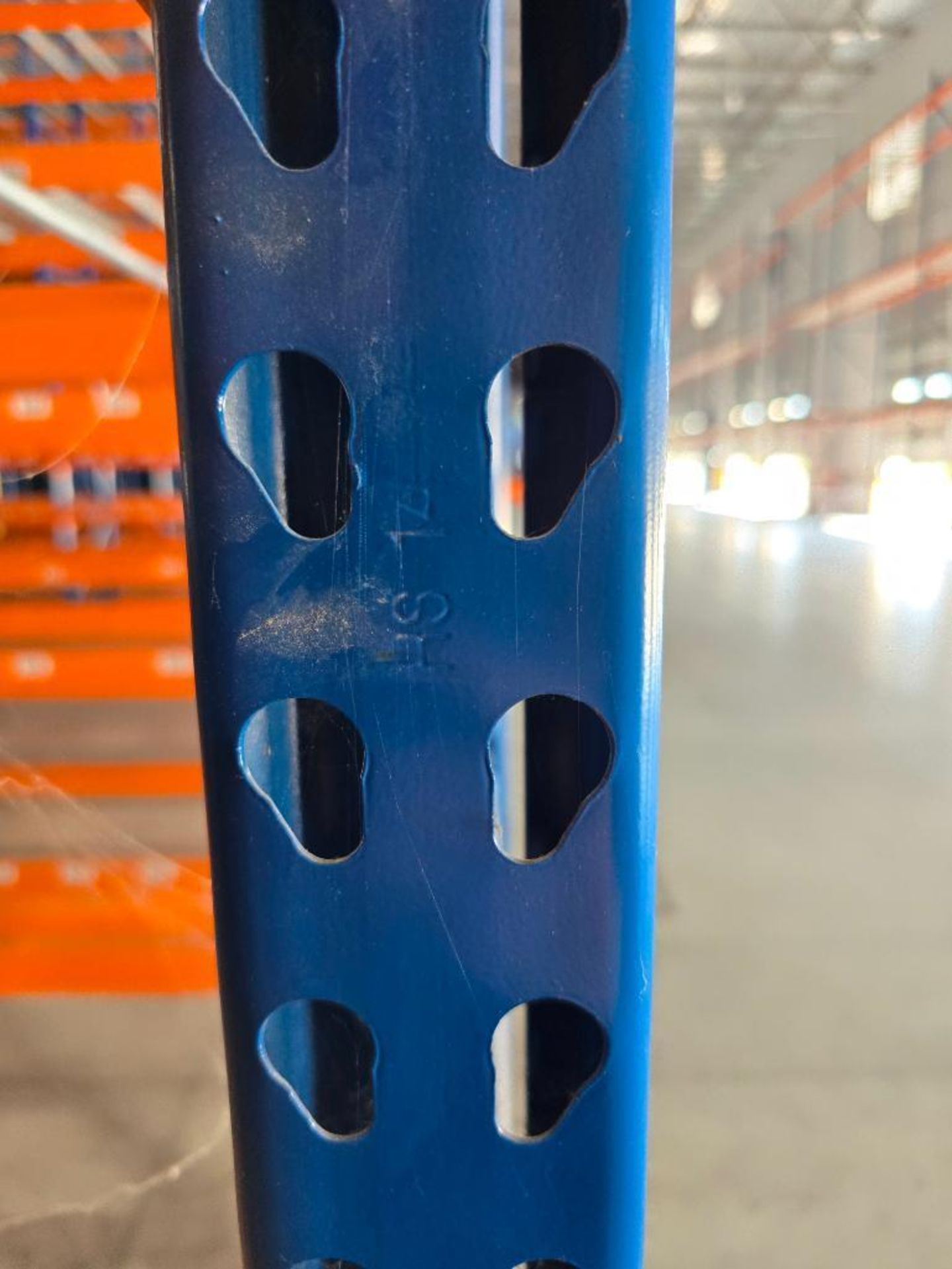 Hannibal Racking Catalog { Choice of lots: 75 (P) } (28x) Hannibal HS-14 Teardrop Pallet Rack ...